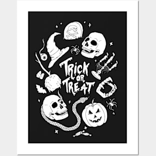 Trick or Treat Posters and Art